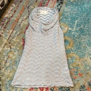 Anthropologie cowl neck sleeveless sweater